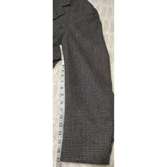Men's Haggar Clothing Co. Suit Jacket Check Pattern Polyester Size XL/XXL (READ) - Picture 10 of 16